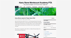 Desktop Screenshot of harrystonepta.org