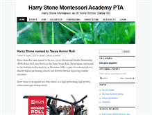 Tablet Screenshot of harrystonepta.org
